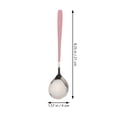 thumbnail image 4 of CUITING Travel Spoon Fork Chopsticks Set Reusable Silverware Lunch Portable Pp Plastic Pink, 4 of 6