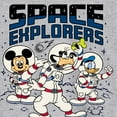 thumbnail image 3 of Mickey & Friends - Space Explorers - Men's Long Sleeve T-Shirt, 3 of 5