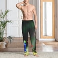 thumbnail image 6 of Lsque Pikmin Print Men's Pajama Pants, Lounge Pant - Comfortable Home Wear,Elastic Waistband, Stylish Design-Large, 6 of 9