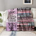 thumbnail image 3 of Gifts for Girlfriend, Anniversary Day Gift for Her, Girlfriend Birthday I Love You Romantic Gifts Ideas for Her, Girlfriend Gifts from Boyfriend on to Girlfriend Blanket for Bed Couch, 3 of 6