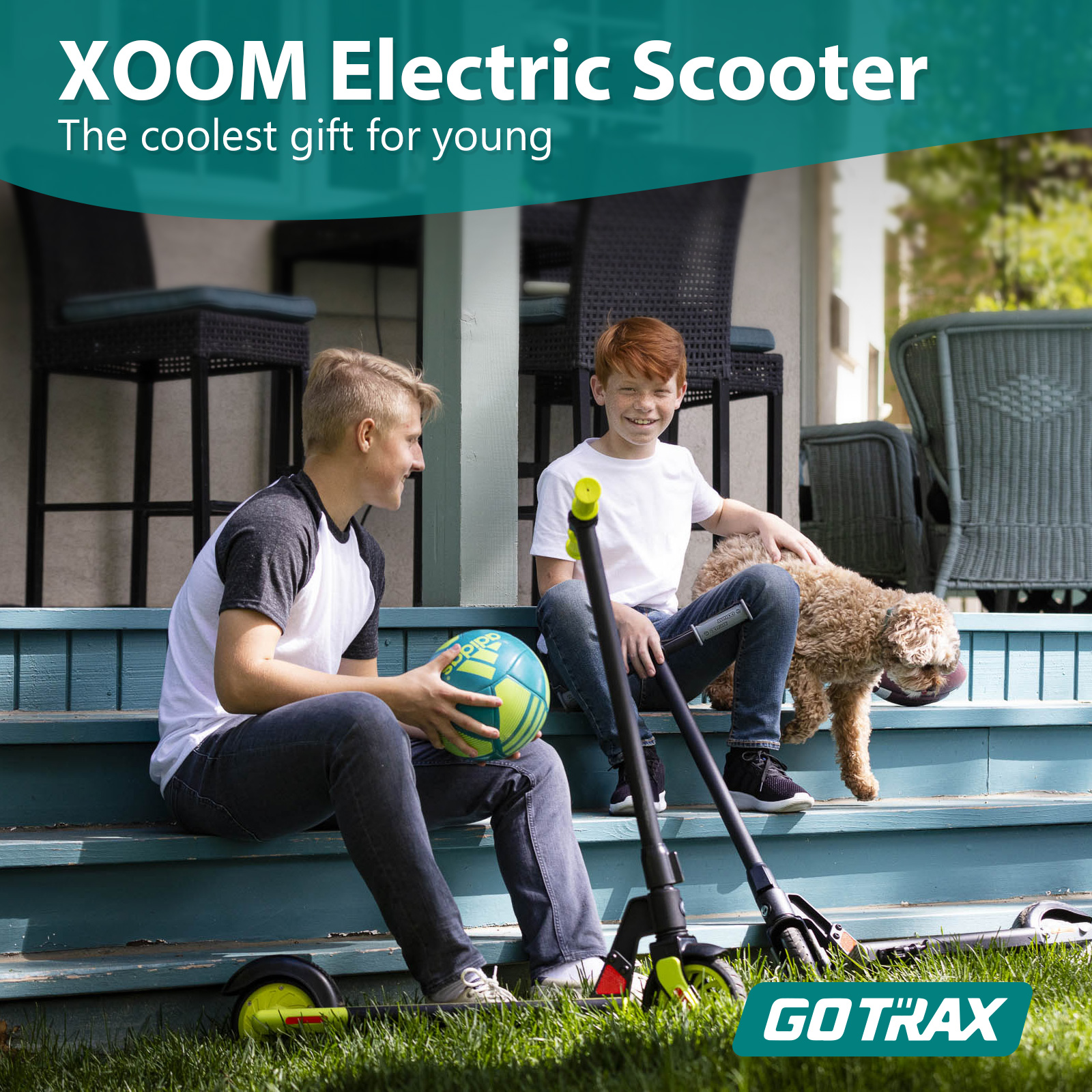 Gotrax GKS Electric Scooter for Kid Ages 6-12, 6" Wheels Lightweight Electric Kick Scooter for Kid, Blue - image 4 of 11