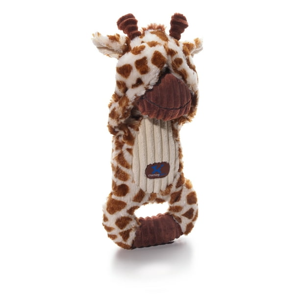 stuffed giraffe dog toy