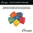 thumbnail image 5 of Champion Sports MBB4SET 4 in. Vinyl Bean Bag Set - Assorted Colors (1-Dozen), 5 of 6
