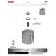 thumbnail image 3 of Llaves Manerales Baño Regadera Cromo, 3 of 5