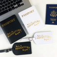 thumbnail image 3 of Juego de pasaportes para parejas de viajes personalizados Etiqueta de equipaje única, 3 of 5