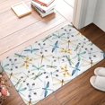 thumbnail image 1 of Front Door Mat Cute Dragonfly Bedroom Entryway Rug Non-Slip Washable Indoor Carpet Doormat Decorative Low Profile Area Rug for Home Living Room Bedroom Laundry Floor Decor, 24 x 16 Inch, 1 of 7