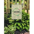 thumbnail image 3 of Printtoo Tan Welcome Garden Summer Camping Flags For Campers Double Sided CampsiteFlagOutdoor GardenFlags, 3 of 4