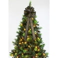 thumbnail image 3 of Holiday Time 30-In Christmas Bow, Plaid & Burlap, 3 of 4