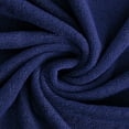 thumbnail image 4 of Feather and Stitch Premium 100% Cotton 6-Piece Towel Set, Navy Blue – Soft, Plush, and Absorbent Bathroom Towels, 4 of 4