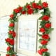 thumbnail image 4 of Flores Simuladas Matsuzay Decoración de Boda Realista rosa 16 cabezas, 4 of 6