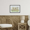 thumbnail image 2 of Three Bunnies In The Grass Black Framed Print Under Glass, design by Lee Ann Sanders, 2 of 10