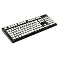 thumbnail image 2 of Keycaps Double PBT Pudding Keycap Set DIY for Cherry RGB Mechanical Keyboard - White Black, 2 of 6