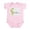 Petal Pink, variant on CafePress - Tax Baby Baby One Piece - Baby Light Bodysuit, Size Newborn - 24 Months