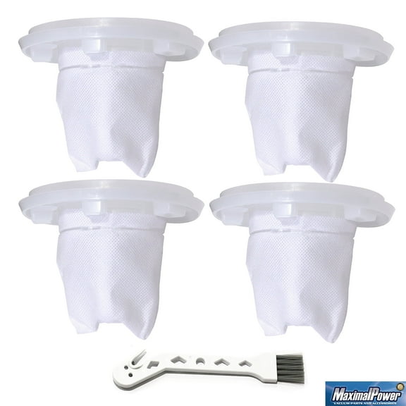 Replace VF110 Filter for Black & Decker 90558113-01, CHV1410L Hand Vacuum Cordless (4 Pack Brush)