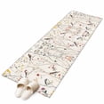 thumbnail image 2 of Spring Floral Runner Rug 2x6 FT, Non Slip Hallway Rugs, Summer Birds Botanical Country Washable Soft Floor Carpet Non-Shedding Throw Runner Carpet Long Rug for Entryway Kitchen Bedside Sliding Door, 2 of 8