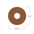 thumbnail image 2 of RightCare CGM Adhesive Patch for Libre, Uncovered Circle, Caramel, Bag of 25, 2 of 9