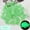 Green, variant on 50 Pcs Mix Luminous Stones, Glow in The Dark Pebbles Stone Ice Rocks Table Scatter Confetti Vase Filler, Garden Walkaway Aquarium Fish Tank