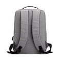 thumbnail image 5 of Mochila para hombre y mujer, resistente al desgaste, con carga USB, de 15,6 pulgadas, para ordenador de viaje, de negocios y ocio, 5 of 5