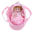 thumbnail image 4 of Muñeca Reborn de vinilo de silicona con canasta suave, falso para con , ojos acrílicos, uñas dibujadas Yotijar Muñeca de niña renacida, 4 of 9