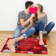 thumbnail image 5 of Happy Valentine''s Day Doormat Non-Slip Absorbent Resist Dirt Front Door Mat Machine Washable Love Cat Mats Outdoor Inside Floor Rugs for Entryway 30" X 17", 5 of 6