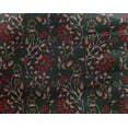 thumbnail image 4 of oneOone Georgette Viscose Fabric Leaves & Floral Block Printed Fabric 1 Yard 42 Inch Wide, 4 of 4
