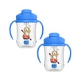 thumbnail image 1 of 2-Pack Vasos con Popote 9oz Dr. Brown’s Azul Straw Cup, 1 of 8