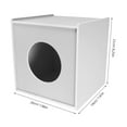 thumbnail image 3 of KAKOWELY card box Lottery Box Raffle Ball Game Box Tickets Box Storage Box Raffle Box Party Favor8.27"X7.87"X7.48", 3 of 4