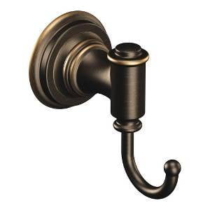Moen Ellsworth DN9103BRB Robe Hook 1-Hook Zinc Mediterranean Bronze