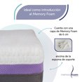 thumbnail image 3 of Colchón de 6 cm de Memory Foam Good Queen Size Firmeza Media, 3 of 11