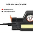thumbnail image 2 of Lámpara de cabeza multifunción Fuente de luz dual Lámpara de imán lateral Correa Iluminación montad Tomshoo Lámpara de cabeza, 2 of 7
