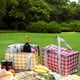 thumbnail image 3 of Bolsa de picnic al aire libre, bolsa de almuerzo plegable de película de aluminio con tapete de picnic, bolsa de almuerzo portátil, 3 of 6