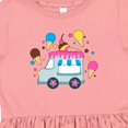thumbnail image 4 of Inktastic Ice Cream Truck with Ice Cream Cones Girls Toddler Dress, 4 of 5