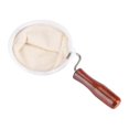 thumbnail image 1 of Cloth Coffee Filter, Reusable Environmental Friendly Washable Flannel Cloth Handmade Coffee Strainer with Wood Handle for Coffee Lover Home Office Use, 1 of 7