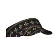 thumbnail image 2 of Disketp Mardi Gras Fleur De Lis Sun Visors For Women Men Unisex Tennis Golf Visor Hat Adjustable Summer Hats Sport Outdoor Visor Hat Uv Protection Cap, 2 of 8