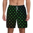 thumbnail image 3 of Uemuo Poker Shapes Pattern Mens Swim Trunks Quick Dry Board Shorts with Mesh Lining, Stretch Beach Shorts Quick Dry No-Chafing Board Shorts-X-Large, 3 of 9
