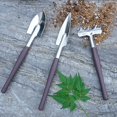 thumbnail image 3 of Coofit 3PCS Garden Tool Set Metal Transplant Trowel Narrow Garden Shovel Root Rake, 3 of 10