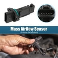 thumbnail image 3 of Car Mass Air Flow Sensor Meter Automotive Air Flow Sensor Meter for AUDI A3 for FORD GALAXY Black, 3 of 7