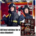 thumbnail image 6 of Firefighter Gifts for Men, Funny Firefighter Gifts, for Firefighters, Firefighter Gifts for Women Husband Soft Throw Blanket 50"x60", 6 of 6
