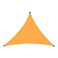 thumbnail image 2 of HCBY Sun Shade Sail, 118.11 Inch Triangle UV Block Canopy, High Density Breathable Fabric, Outdoor Patio Backyard Garden Sun Protection with Installation Ropes, 2 of 6