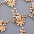 thumbnail image 4 of 10 Pieces Pearl Rhinestone Embellishments for DIY Earrings, Hair Pins, Hairband Craft, 4 of 10