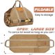 thumbnail image 2 of Bolsa de transporte de leña de lona encerada con asas Soporte de leña resistente Chimenea Estufa de leña Accesorios para acampar Barbacoa Interior Exterior esquí esquí Gafas de esquí, 2 of 4
