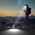 thumbnail image 4 of LED Head Flashlight, Head Lamp Waterproof for Night Fishing for Camping for Cycling Noire Fishing Outdoor, 4 of 5