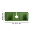 thumbnail image 2 of Silicone Drain Mat for Kitchen and Bathroom Sink - Non-Slip Countertop Drying Rack with Enhanced Water Drainage, 1-Pack, 2 of 5