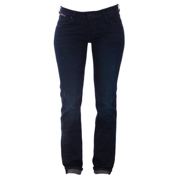 MAISON SCOTCH Women's Dark Wash Straight Leg Jeans, Indigo, 29/32