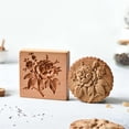 thumbnail image 3 of Wooden Cookie Cutter,Pine Cone & Rose Funny Wooden Cookie Mold for Baking,Gingerbread Mold,Pine Cone Mold,Baking Moulds, 3 of 7