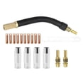 thumbnail image 2 of Lefu Electric Welder Mig Torch Parts Contact Tip Nozzle Torch Neck AK15, 2 of 4