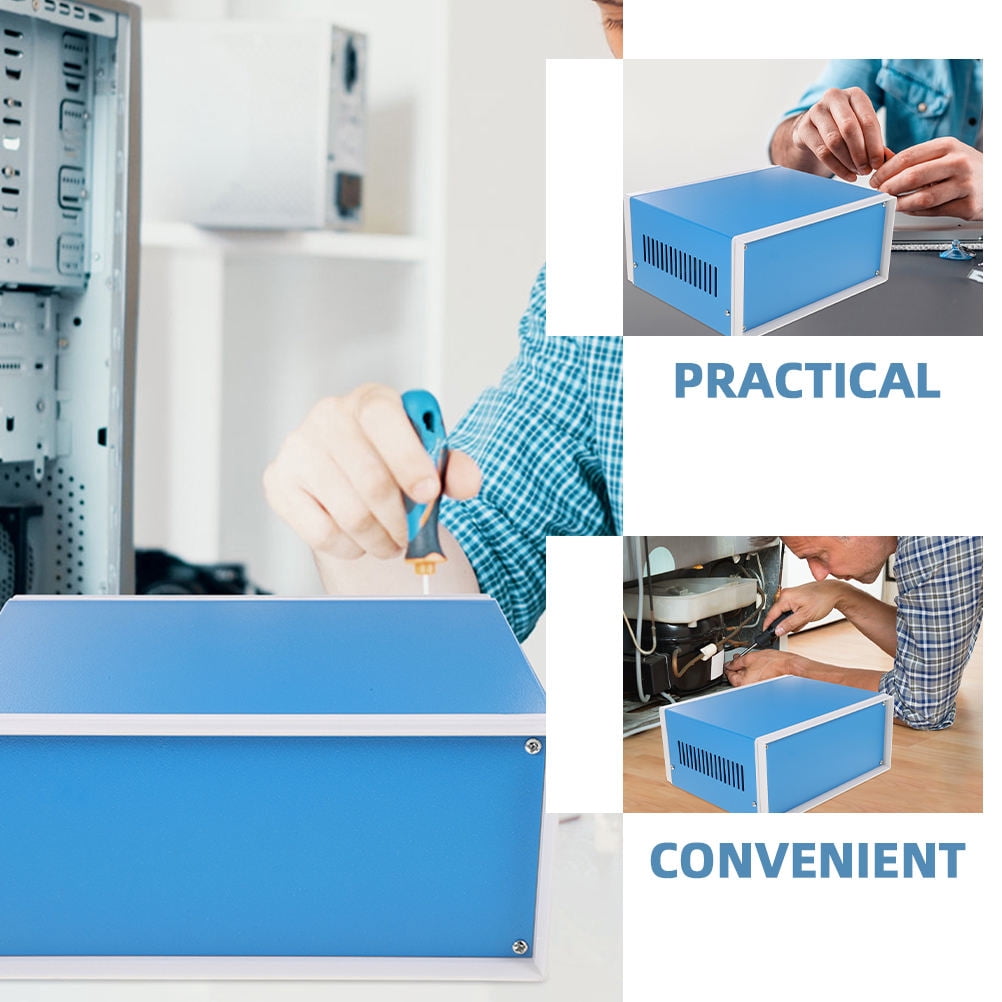 MLINS Outdoor Project Boxes for Electronics Metal Chassis 32.00X26.80X12.00CM