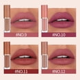 thumbnail image 3 of Fiudx Artículos en oferta con ofertas flash Juego 12 colores en brillo labios para Navidad, mate, resistente al agua, antiadherente, no se decolora, lápiz labial, pasta en labios 18 ml, 3 of 7