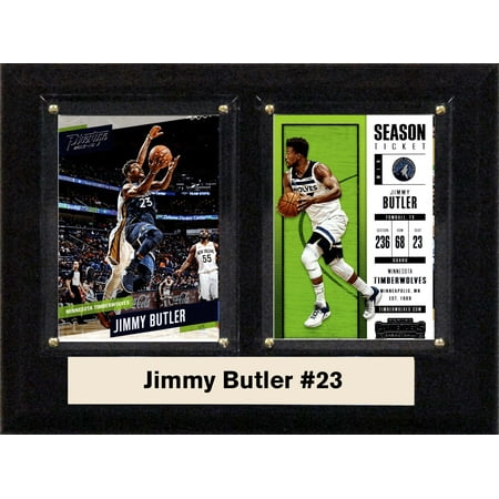 NBA 6"x8" Jimmy Butler Minnesota Timberwolves Two Card Plaque