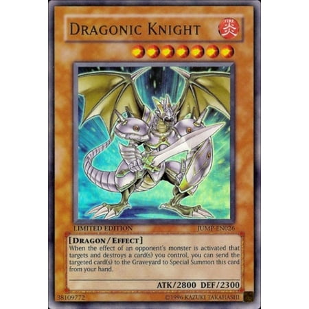 YuGiOh Shonen Jump Dragonic Knight JUMP-EN026